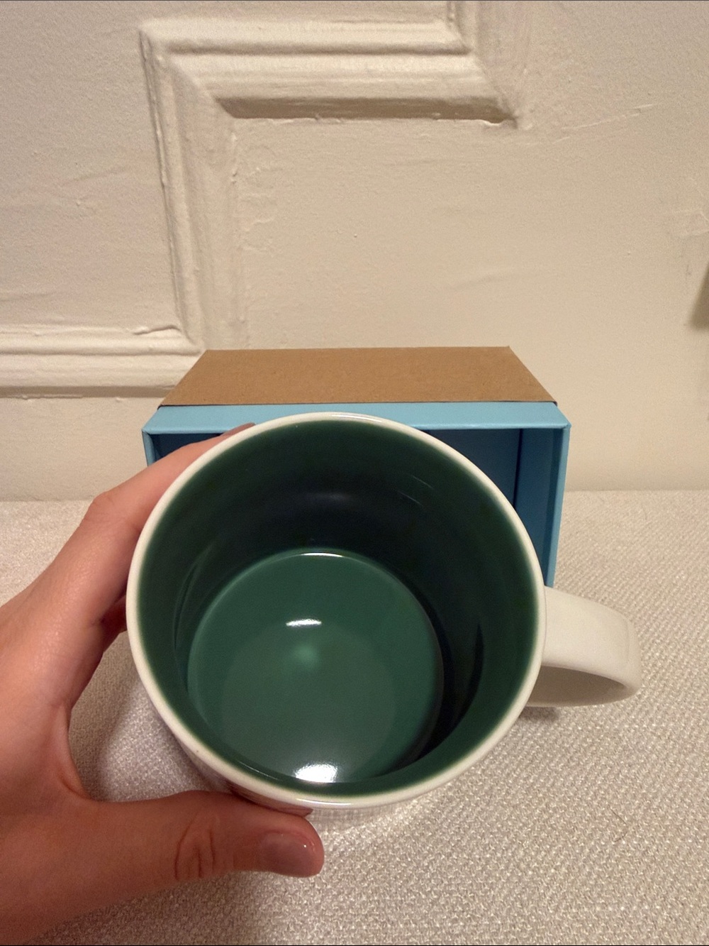 Starbucks Atlantic Canada Scenic Mug - White and Green - Picture 2 of 3
